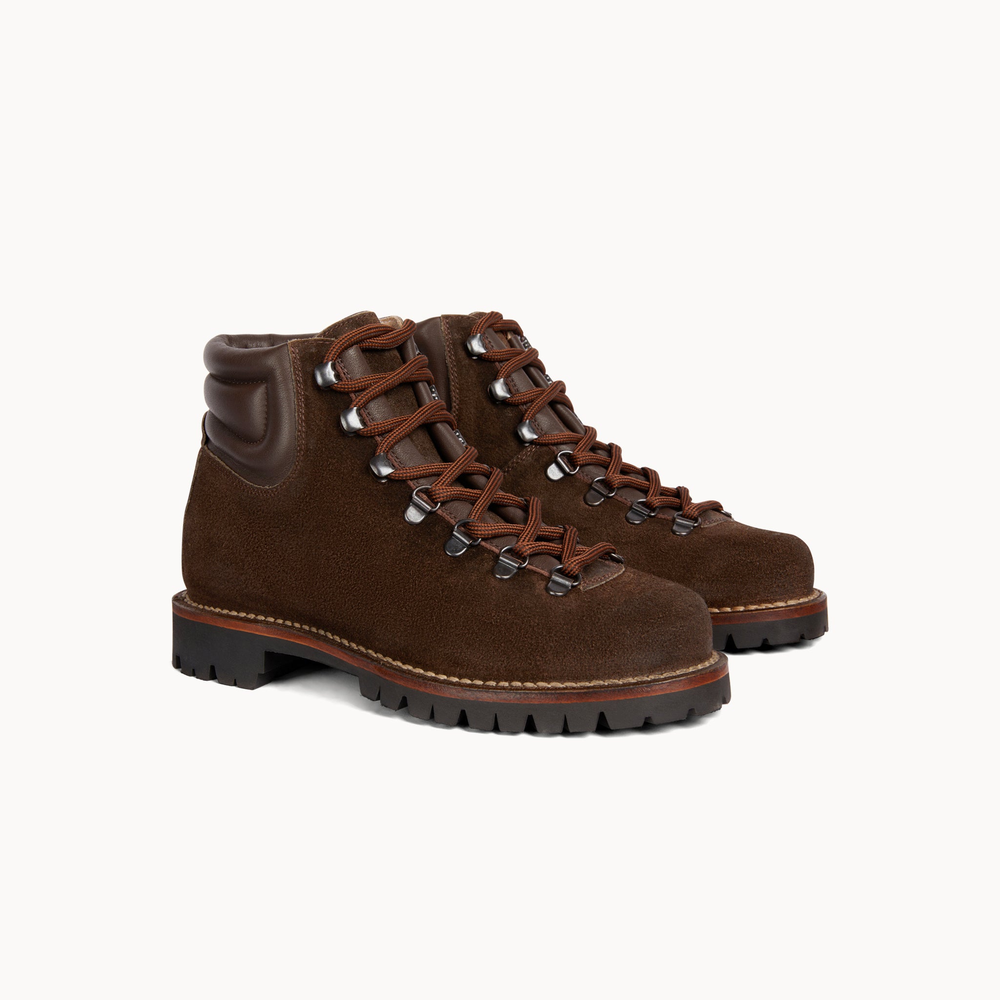 Italian leather hot sale hiking boots